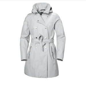 Helly Hansen Welsey II Trench (Fog Gray) size SMALL